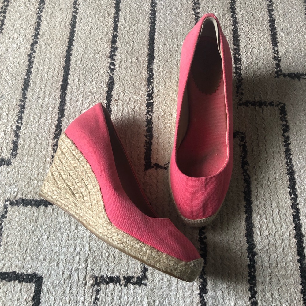 J Crew wedged heals